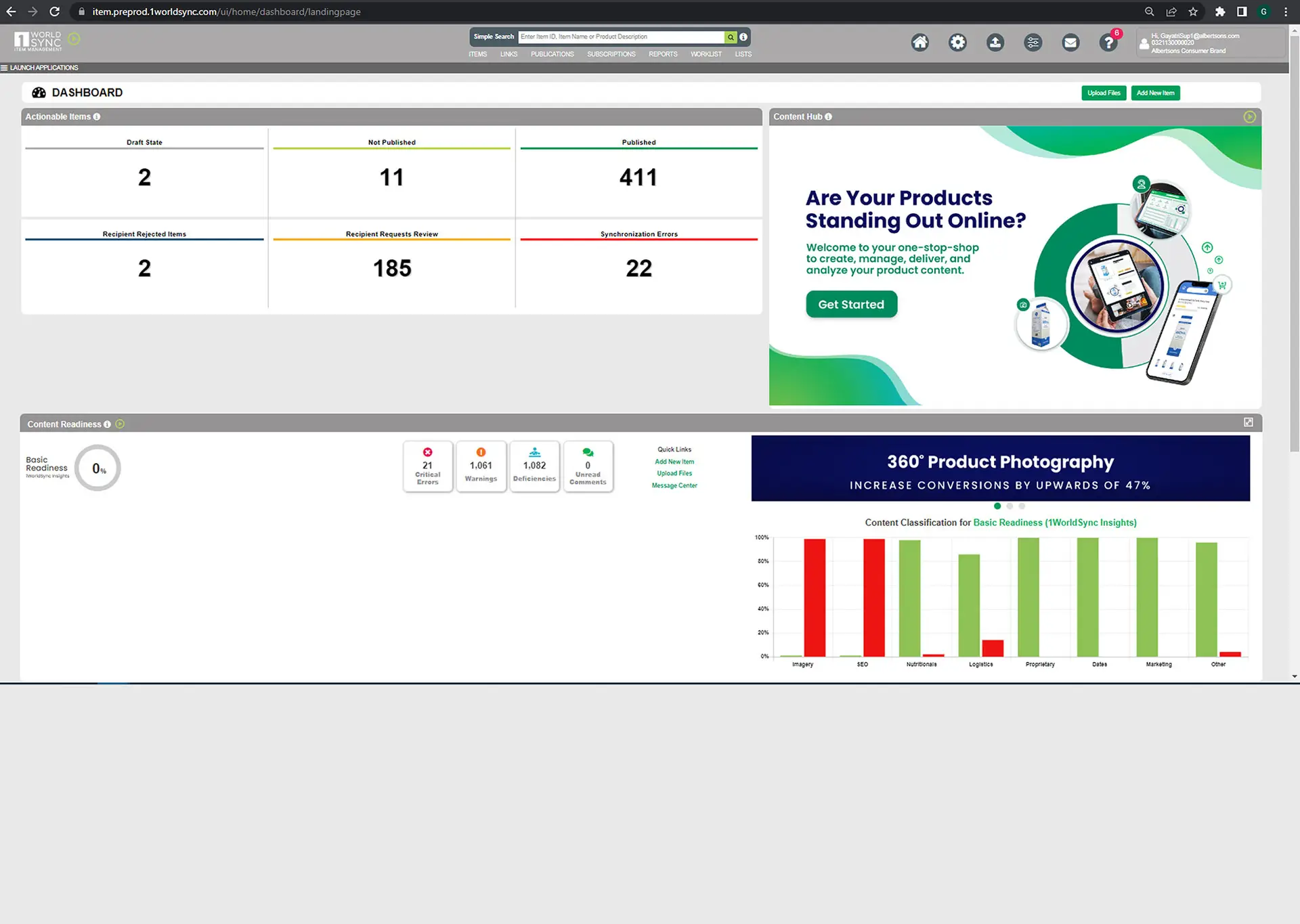 MSP Dashboard — Before UDS