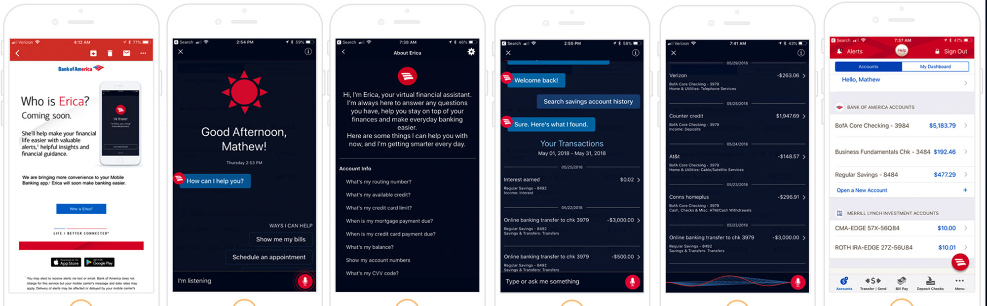 Erica — AI Banking Assistant